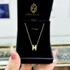 bộ dây chuyền Herrmes kim cương tự nhiên, trên vàng 18k ????