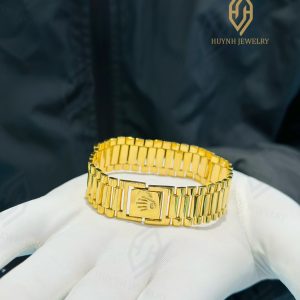 Lắc ROLEX vàng 14k Au585